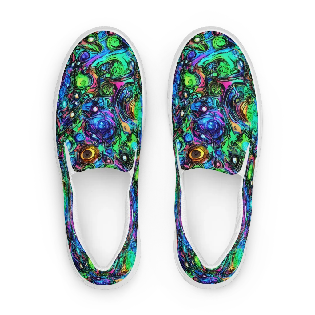 Hypercolor Eden on Women's Slip-On Canvas Shoes — Front