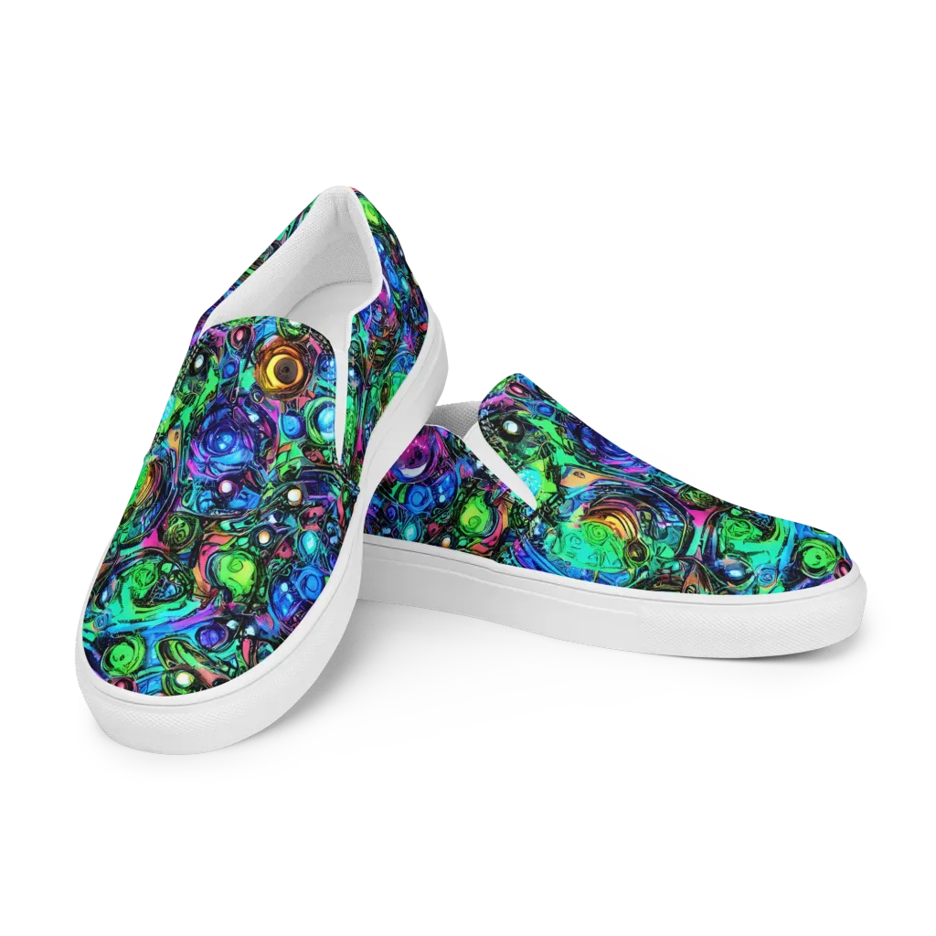 Hypercolor Eden on Women's Slip-On Canvas Shoes — Left Front