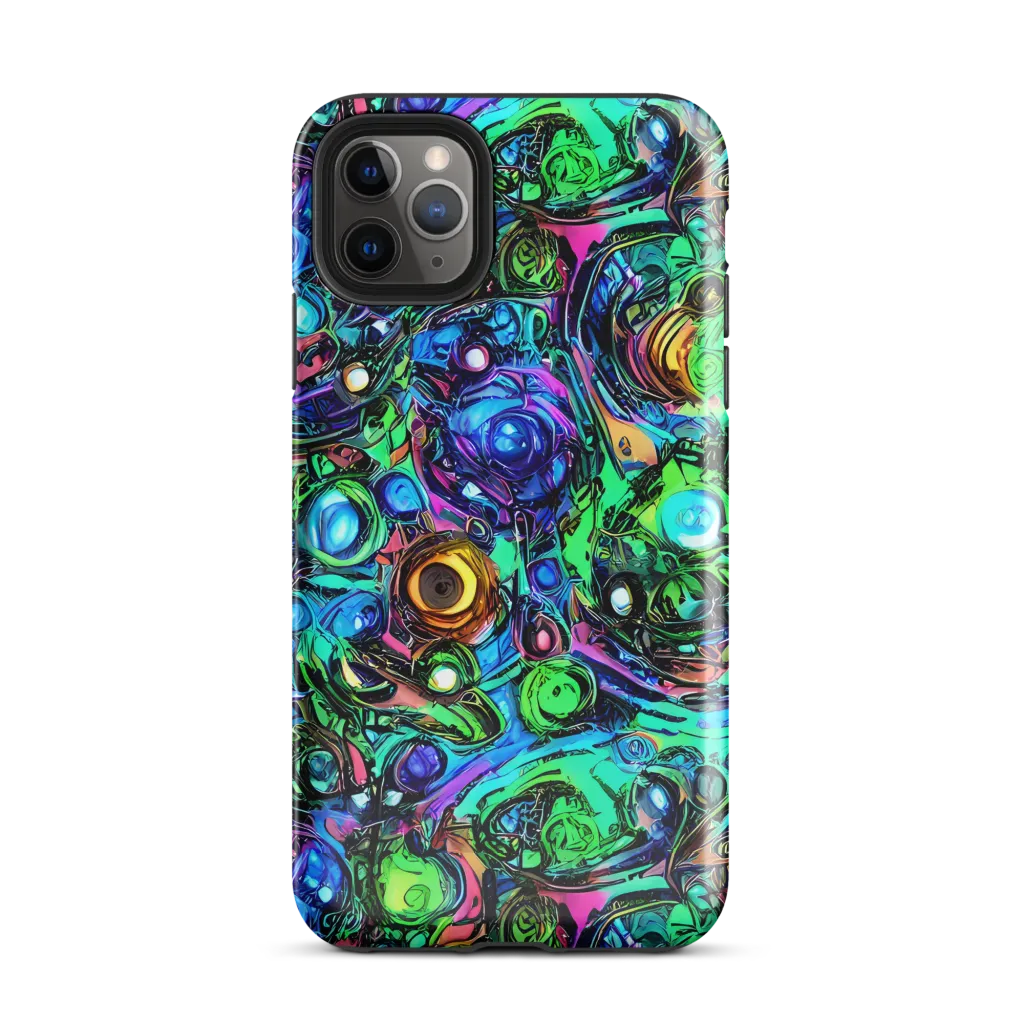 Hypercolor Eden on Tough Case for iPhone® — Front