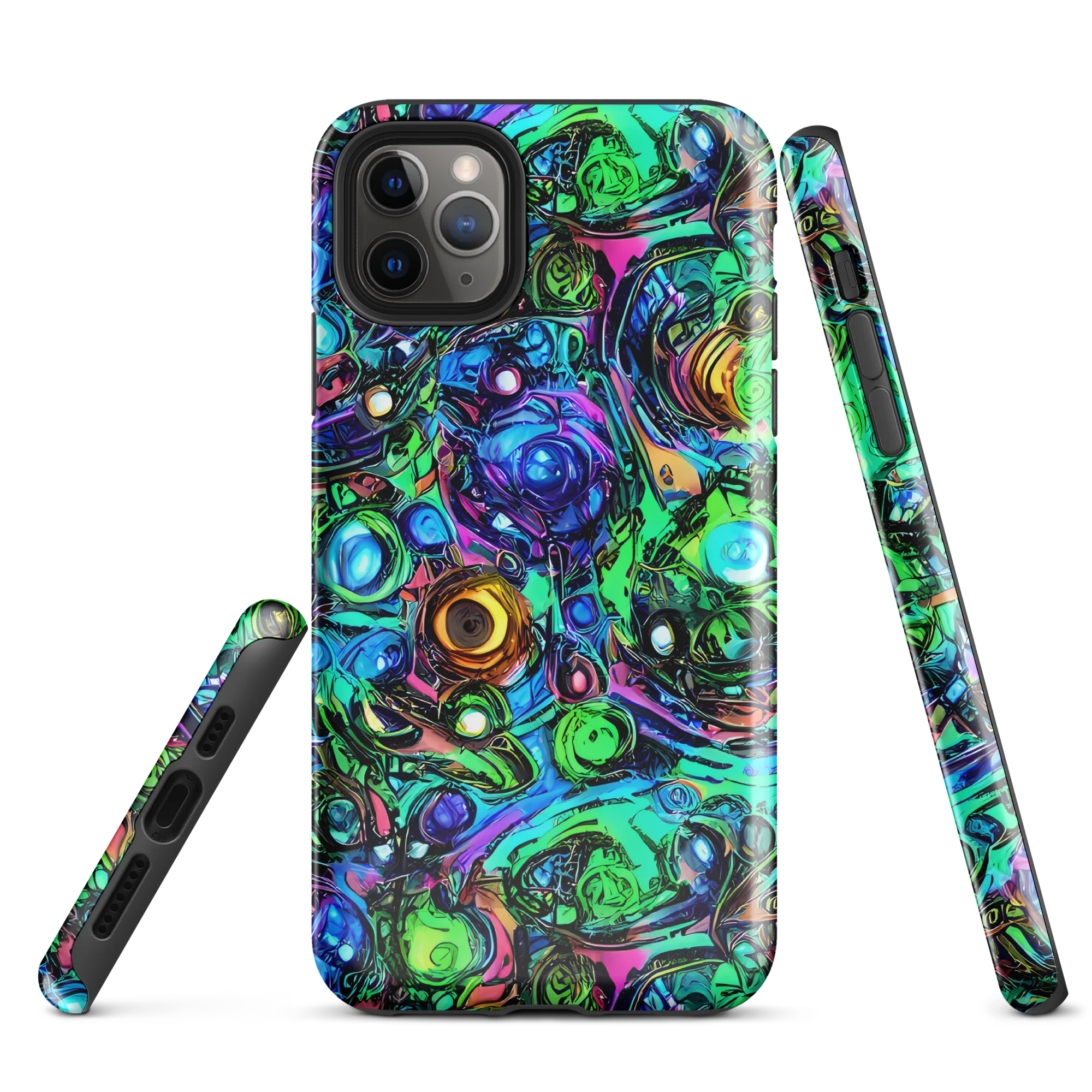 Hypercolor Eden on Tough Case for iPhone® — Front