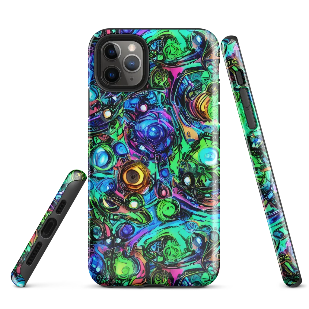 Hypercolor Eden on Tough Case for iPhone® — Front