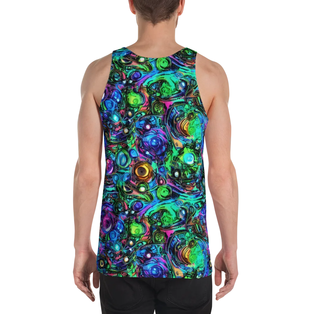 Hypercolor Eden on Men's Tank Top — Back