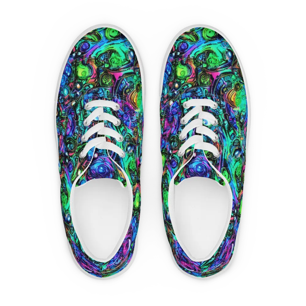 Hypercolor Eden on Men's Lace-Up Canvas Shoes — Front