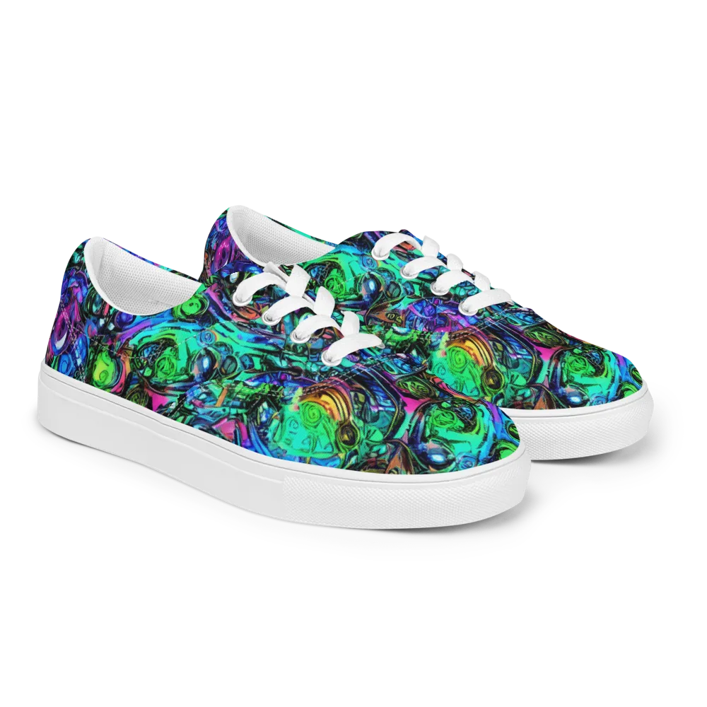 Hypercolor Eden on Men's Lace-Up Canvas Shoes — Right Front
