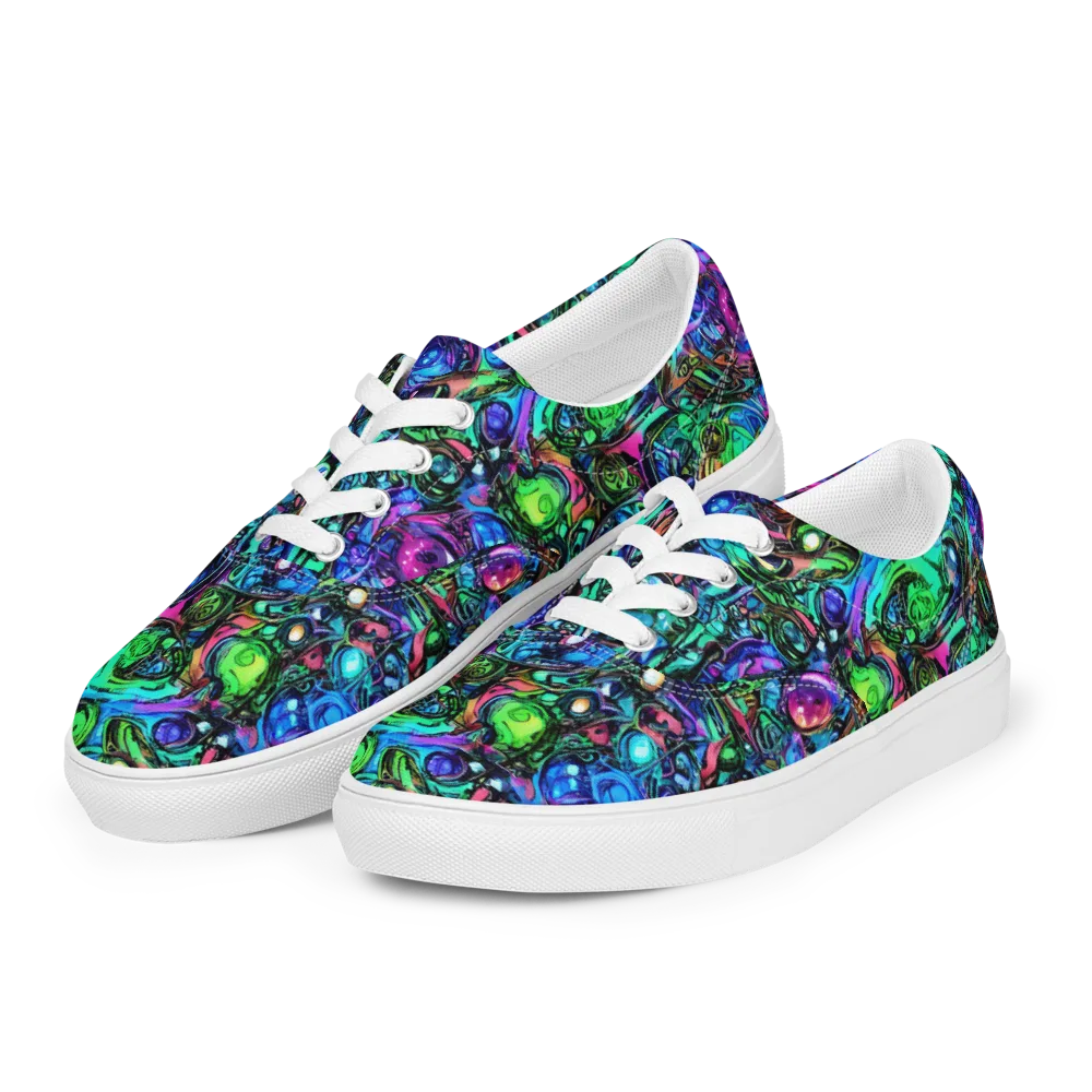 Hypercolor Eden on Men's Lace-Up Canvas Shoes — Left Front