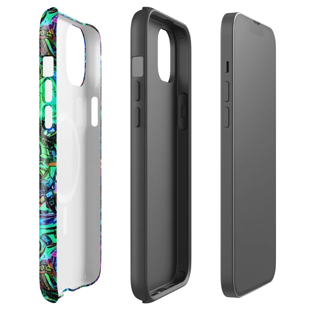 Hypercolor Eden on MagSafe Tough Case for iPhone® — Front