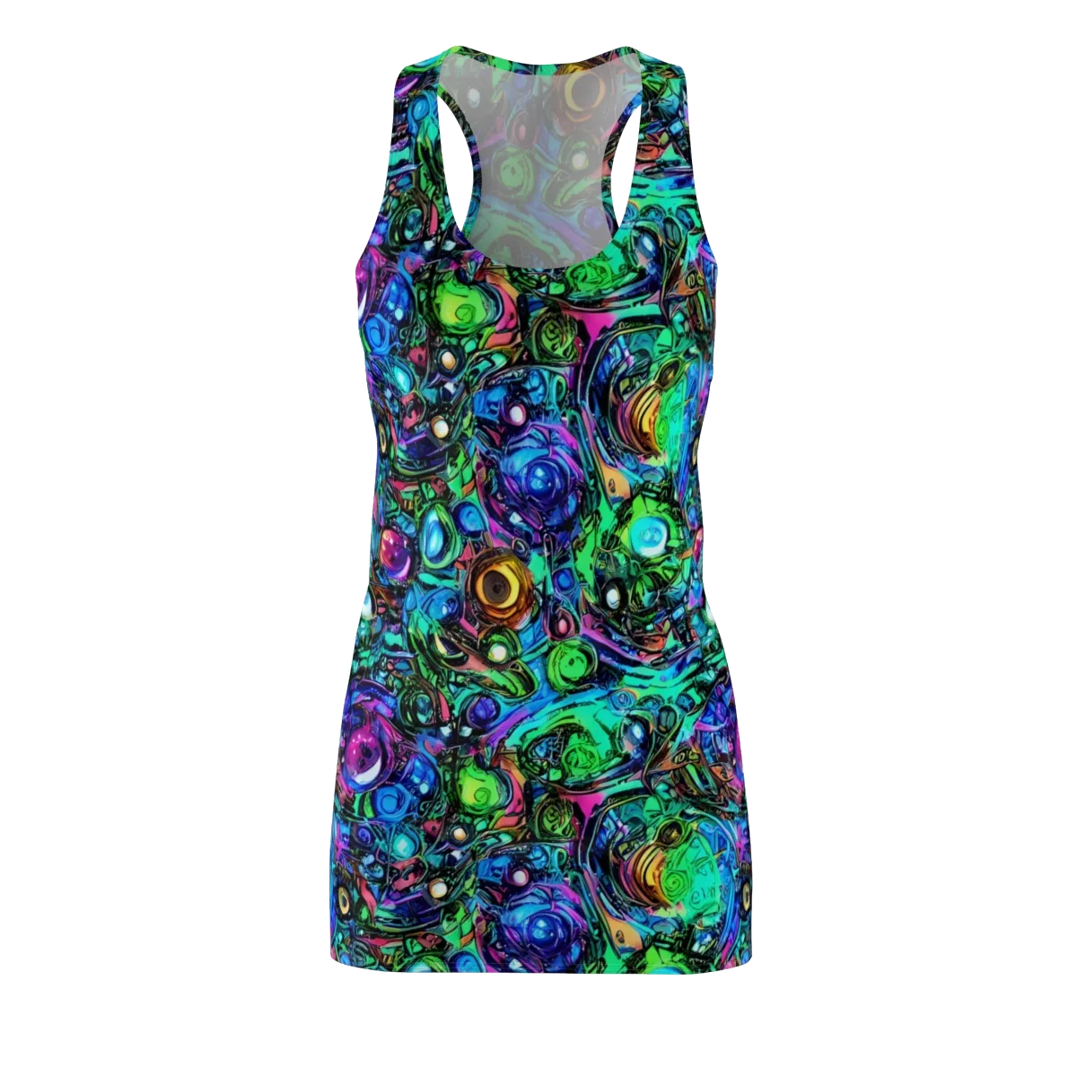 Hypercolor Eden on Racerback Dress — Front