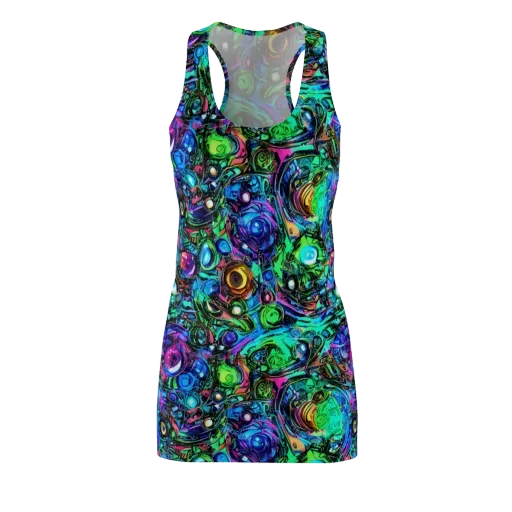 Hypercolor Eden on a Racerback Dress