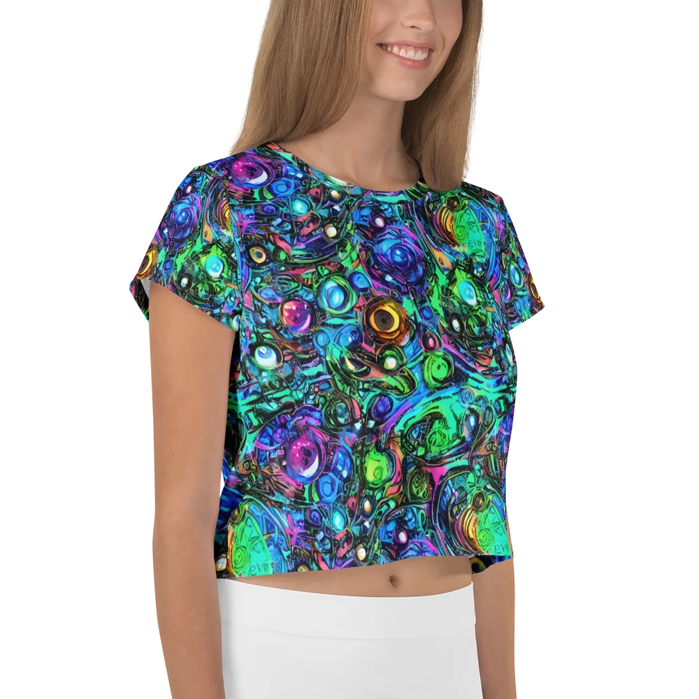Hypercolor Eden on Crop Tee — Right