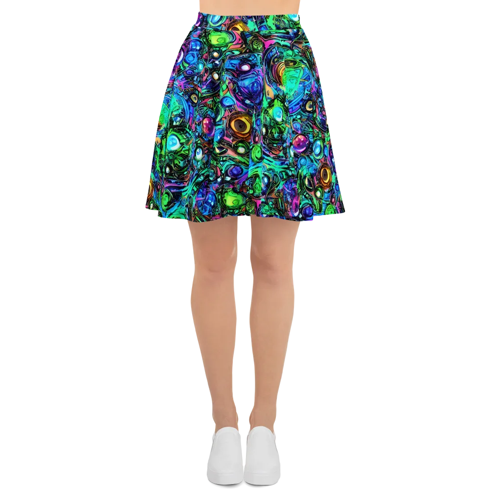 Hypercolor Eden on Skater Skirt — Front