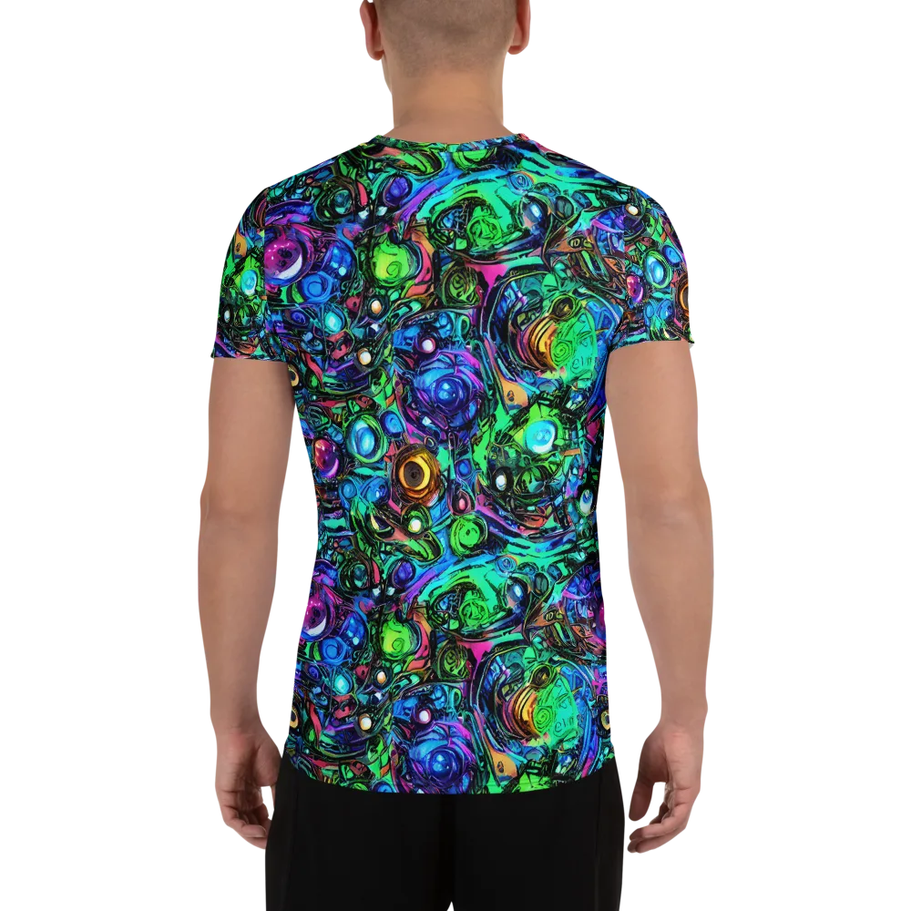 Hypercolor Eden on Men's Athletic T-Shirt — Back