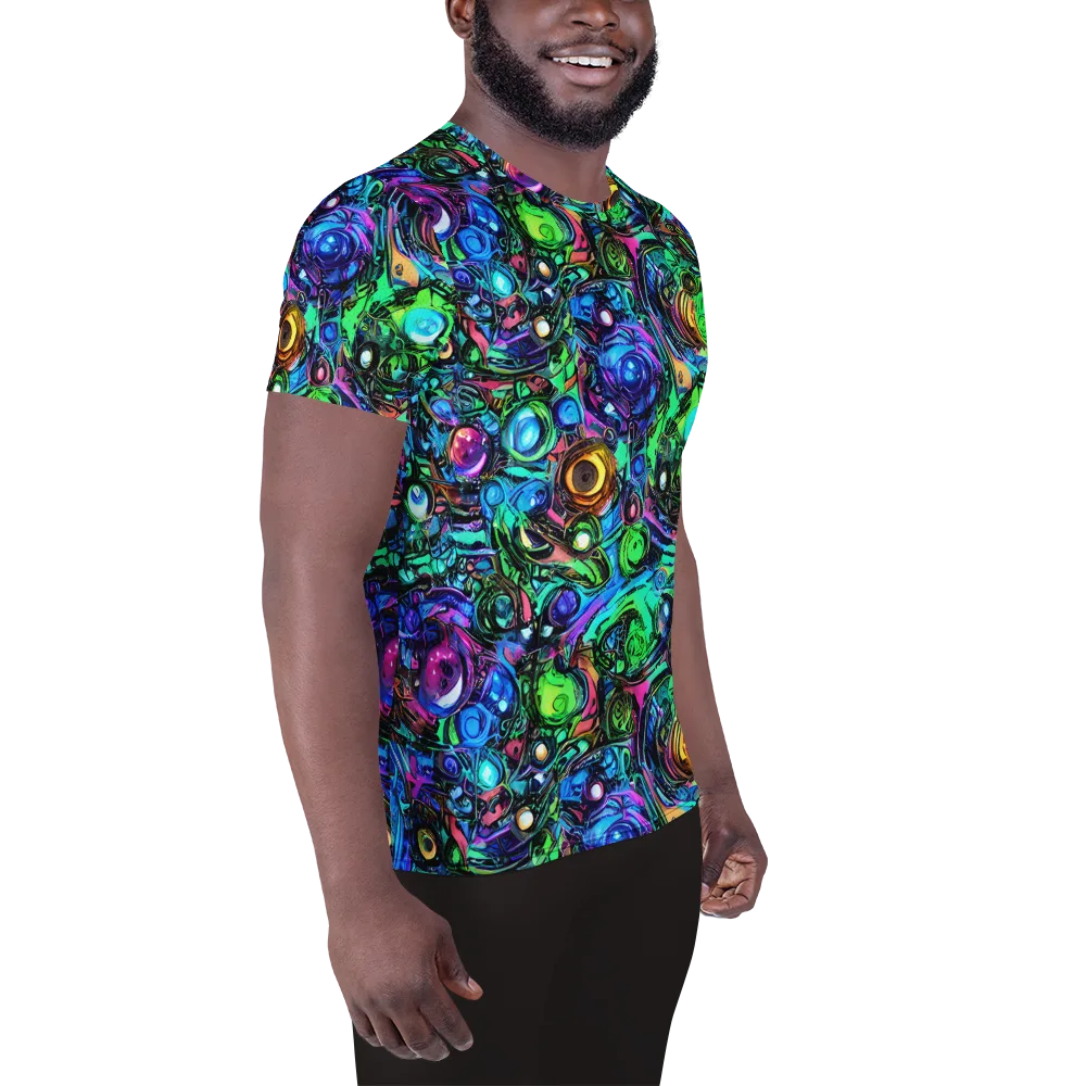 Hypercolor Eden on Men's Athletic T-Shirt — Right