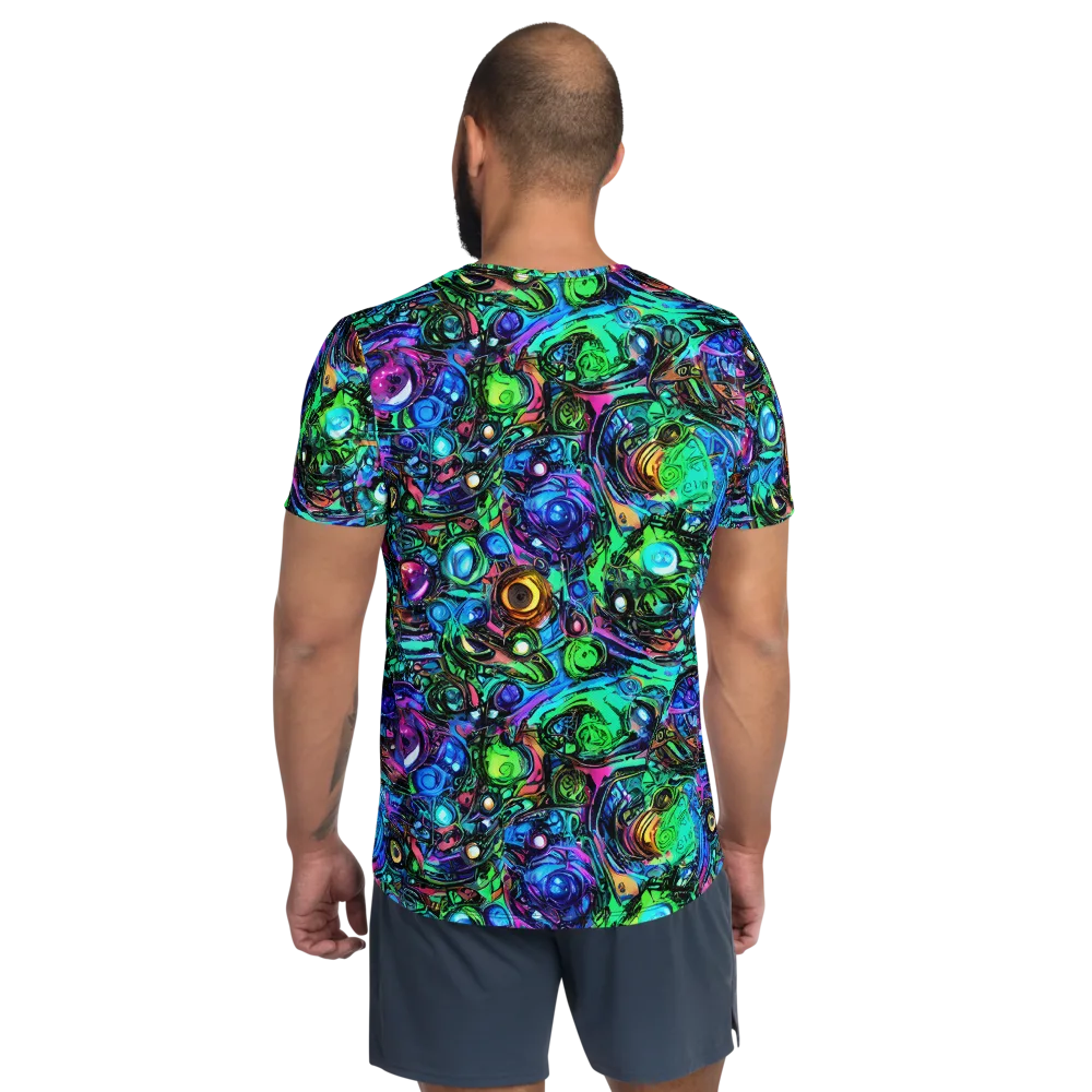 Hypercolor Eden on Men's Athletic T-Shirt — Back