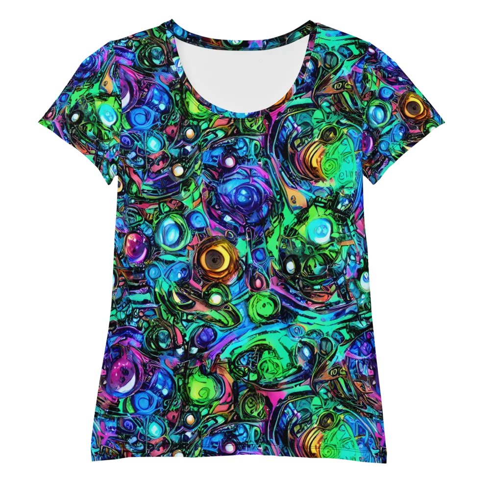 Hypercolor Eden on Women's Athletic T-Shirt — Front