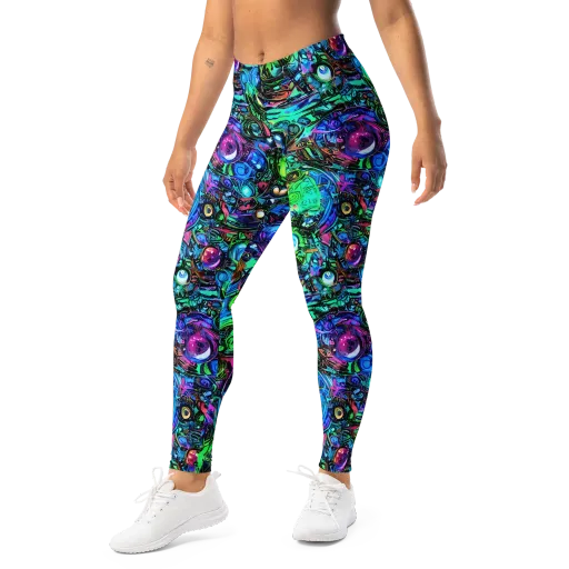 Hypercolor Eden on a Leggings