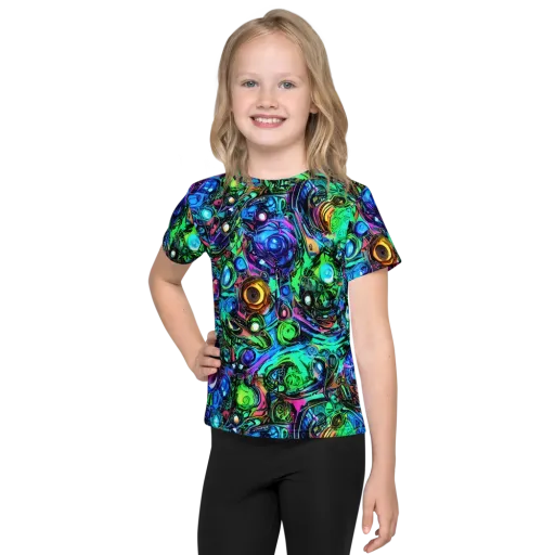 Hypercolor Eden on a Kids Crew Neck T-Shirt