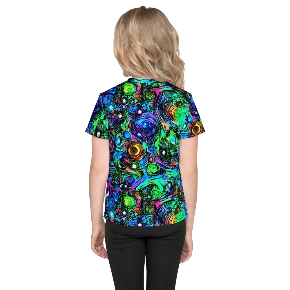 Hypercolor Eden on Kids Crew Neck T-Shirt — Back