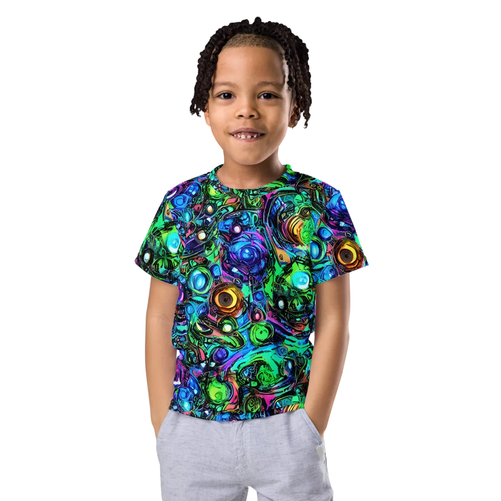 Hypercolor Eden on Kids Crew Neck T-Shirt — Front