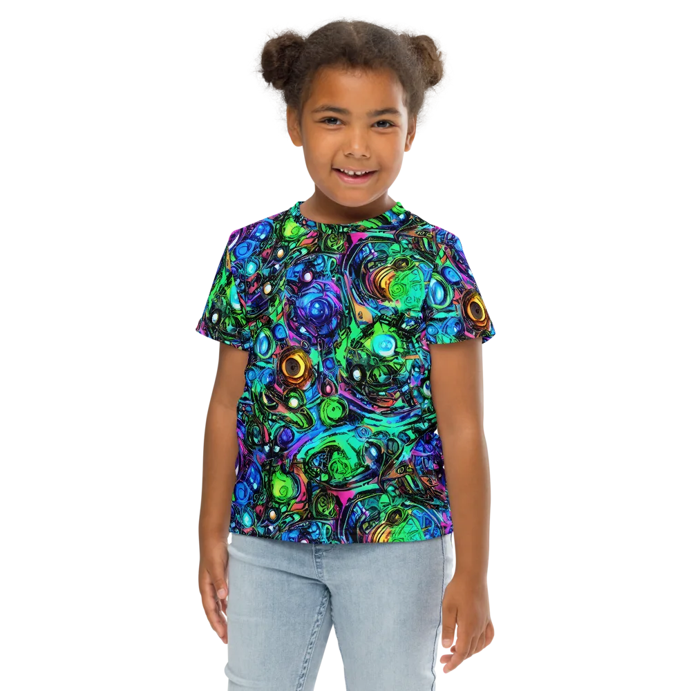 Hypercolor Eden on Kids Crew Neck T-Shirt — Front