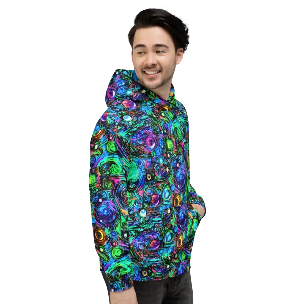 Hypercolor Eden on Hoodie — Right