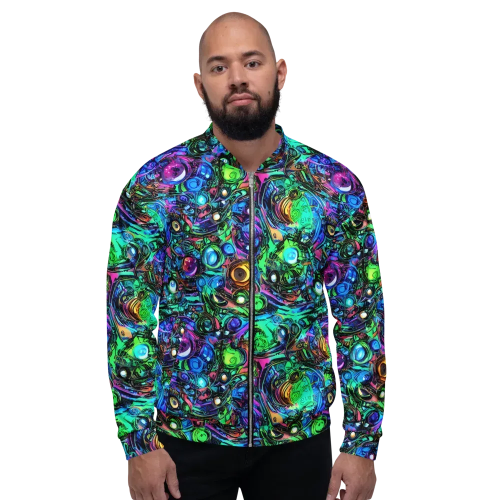 Hypercolor Eden on Bomber Jacket — Front