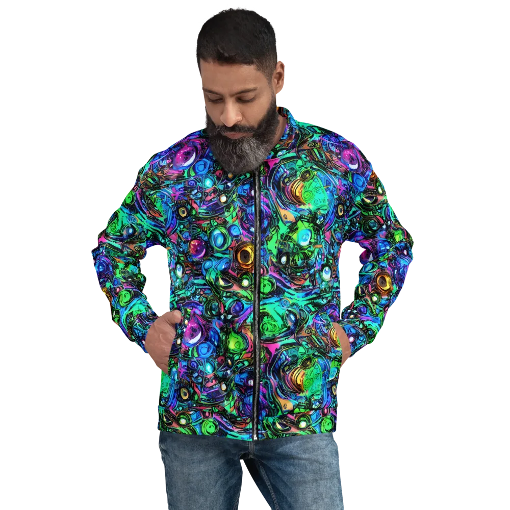 Hypercolor Eden on Bomber Jacket — Front