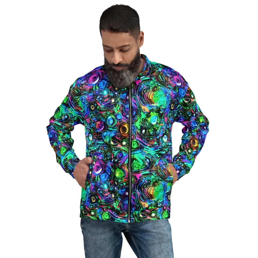 Hypercolor Eden on Bomber Jacket — Front