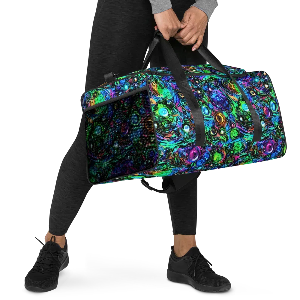Hypercolor Eden on Duffle Bag — Right Front