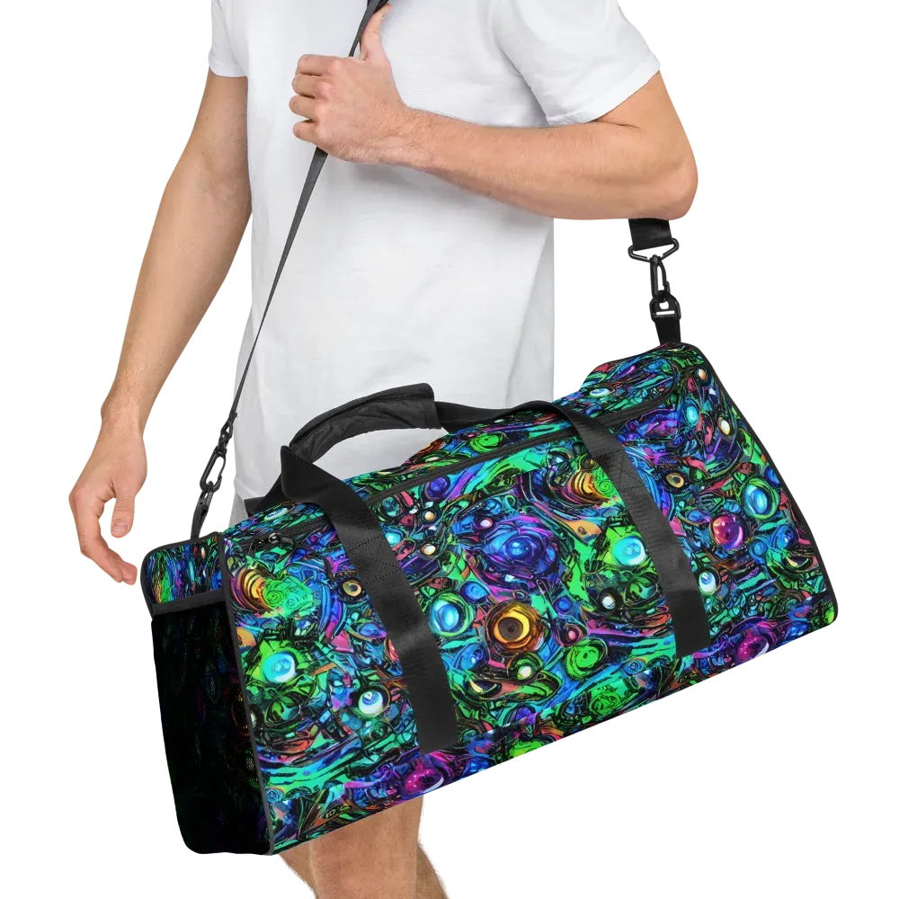 Hypercolor Eden on Duffle Bag — Right Front