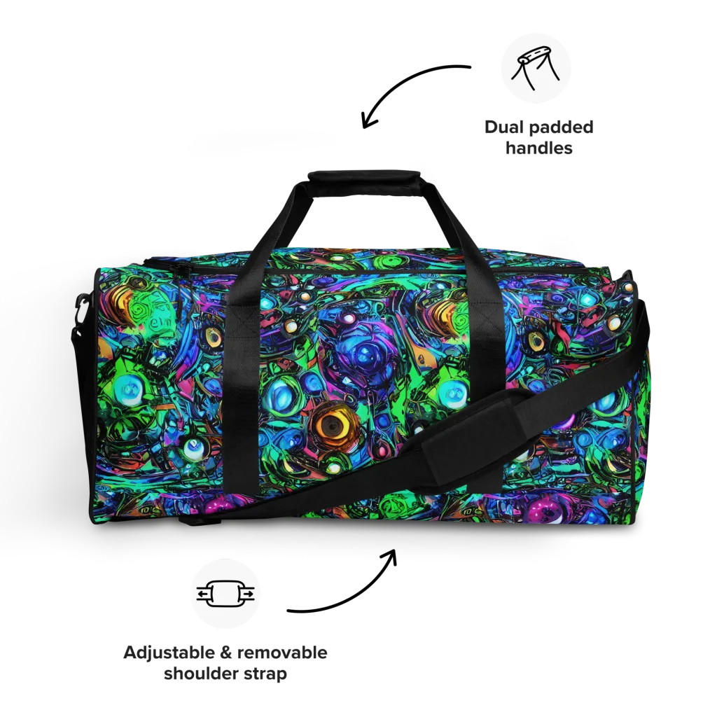 Hypercolor Eden on Duffle Bag — Front