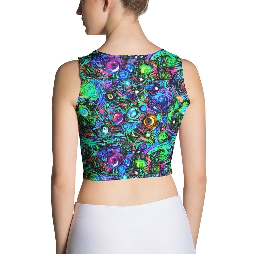 Hypercolor Eden on Crop Top — Back