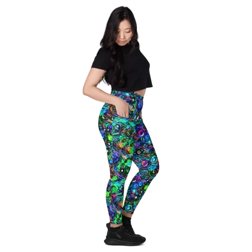 Hypercolor Eden on a Leggings with Pockets