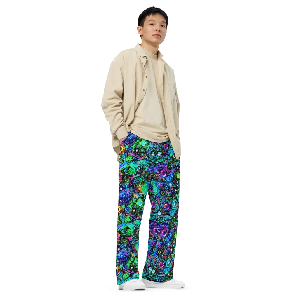 Hypercolor Eden on Wide-Leg Pants — Right Front