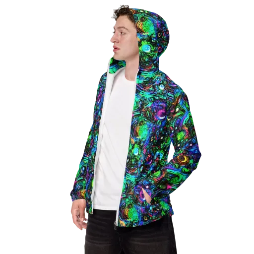 Hypercolor Eden on a Men's Windbreaker
