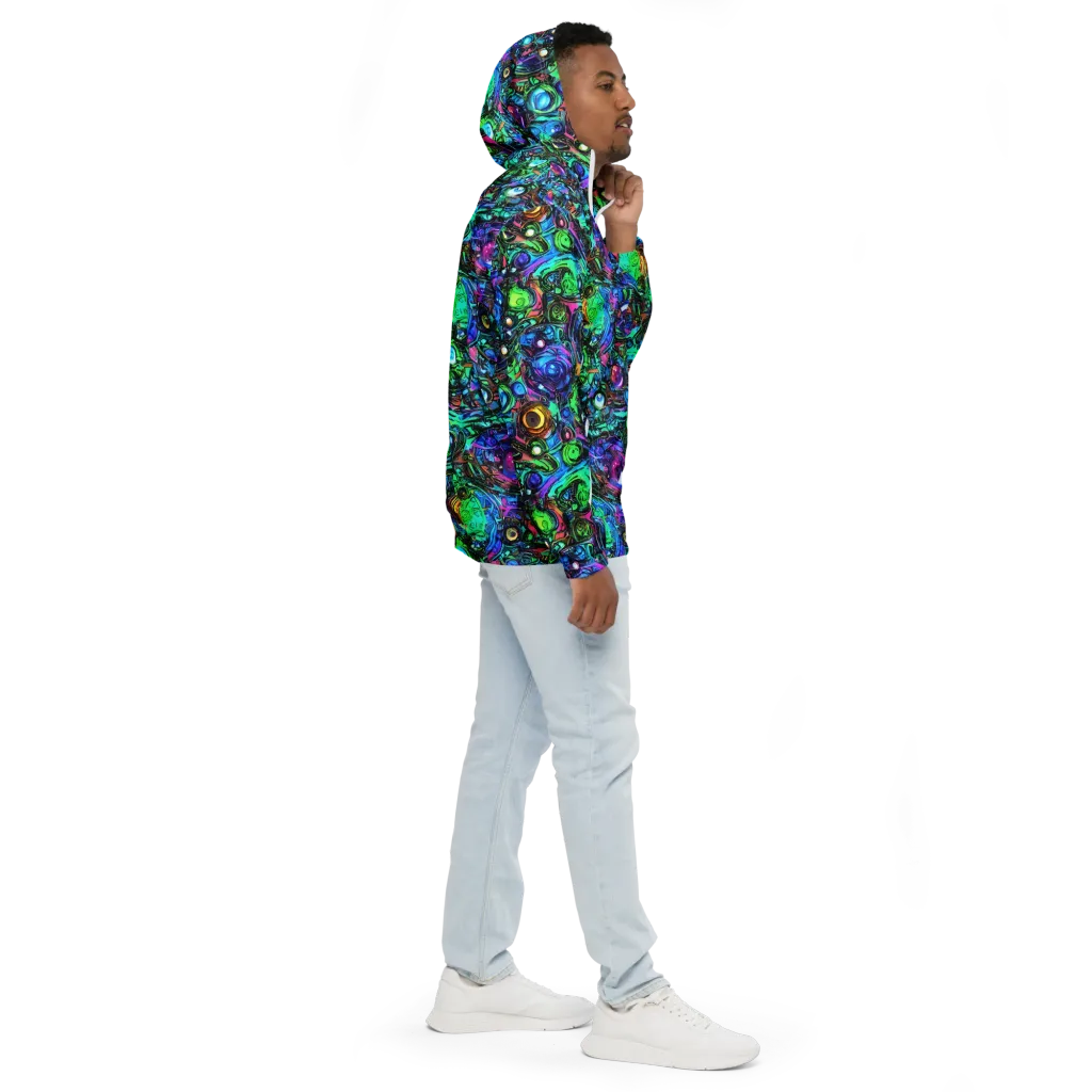 Hypercolor Eden on Men's Windbreaker — Right