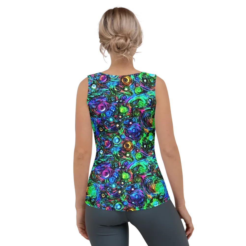 Hypercolor Eden on Women's Tank Top — Back