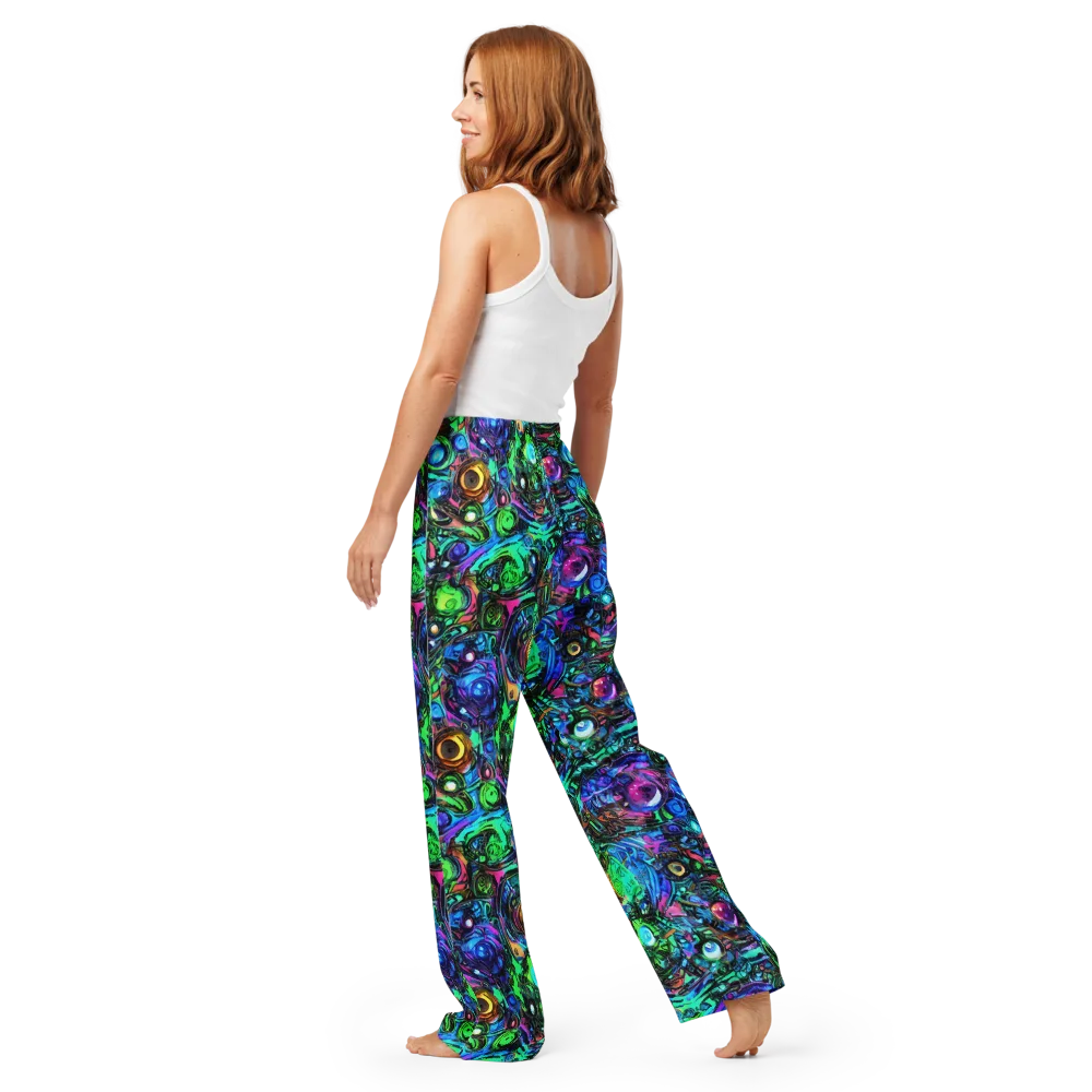 Hypercolor Eden on Women's Pajama Pants — Back