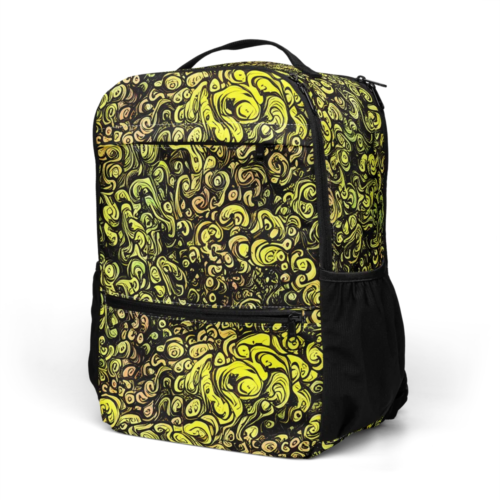 Voltage Arabesque on Utility Backpack — Left Front