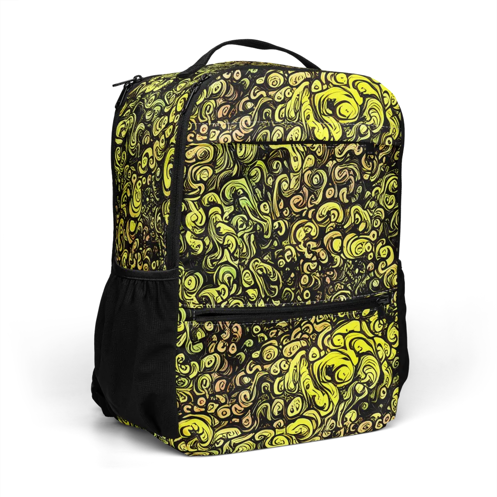 Voltage Arabesque on Utility Backpack — Right Front