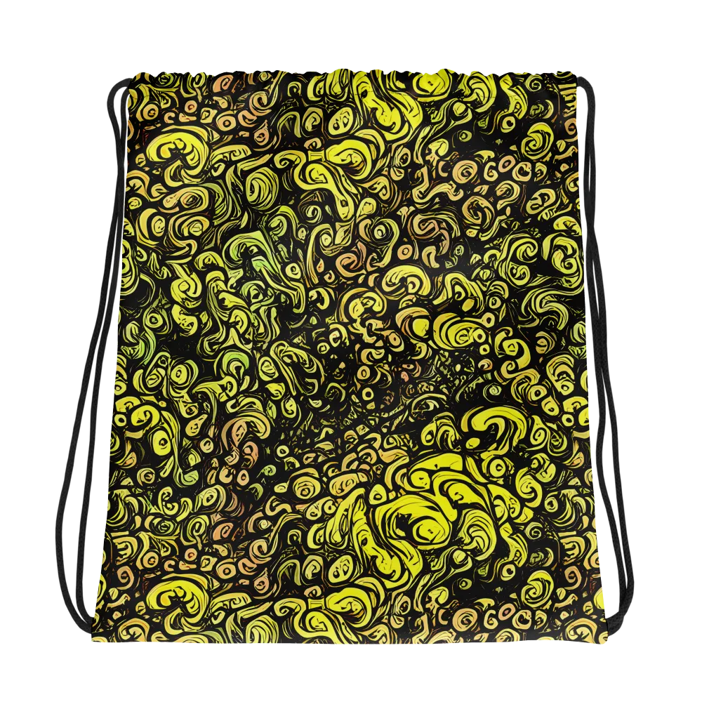 Voltage Arabesque on Drawstring Bag — Photo