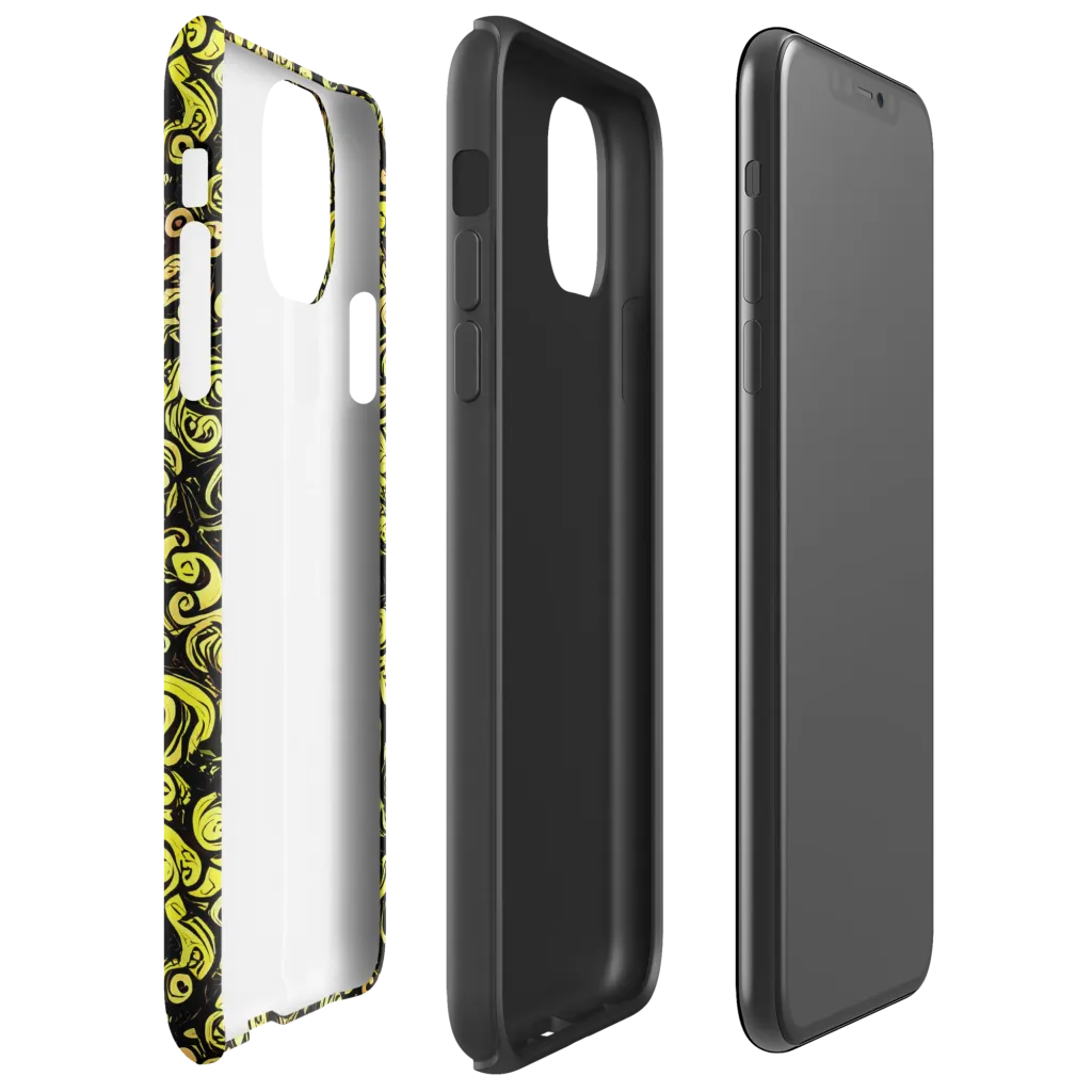 Voltage Arabesque on Tough Case for iPhone® — Right