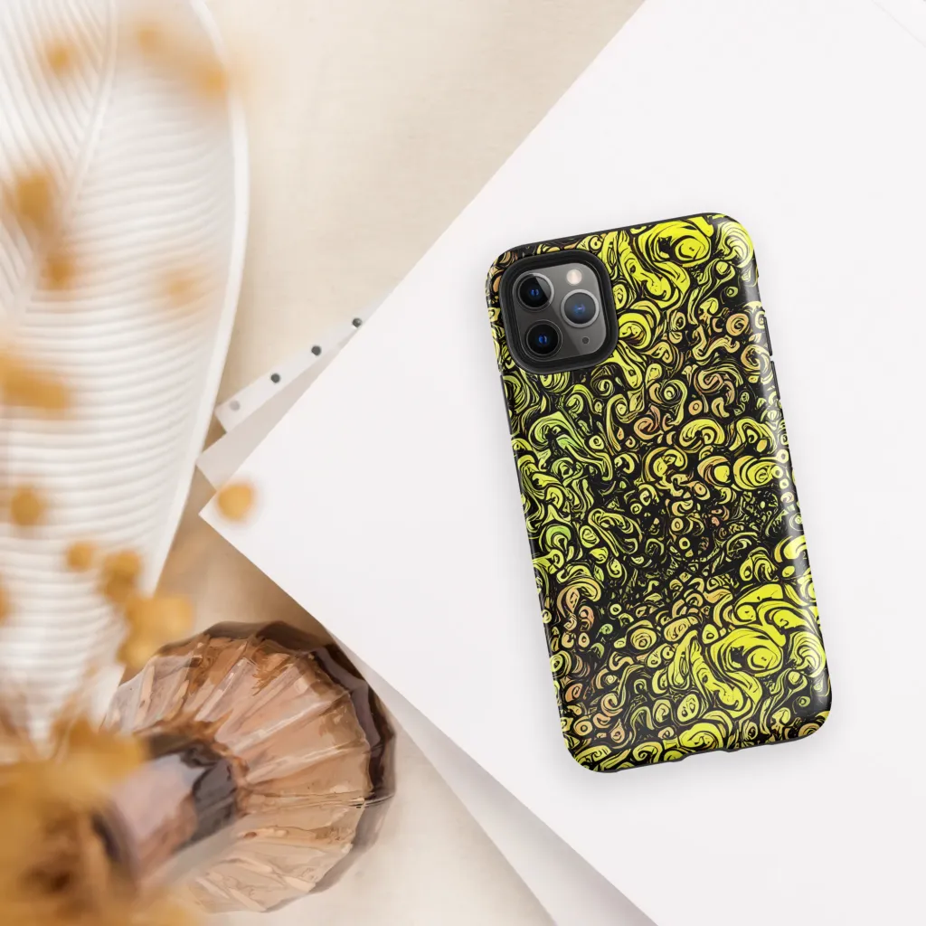 Voltage Arabesque on Tough Case for iPhone® — Front
