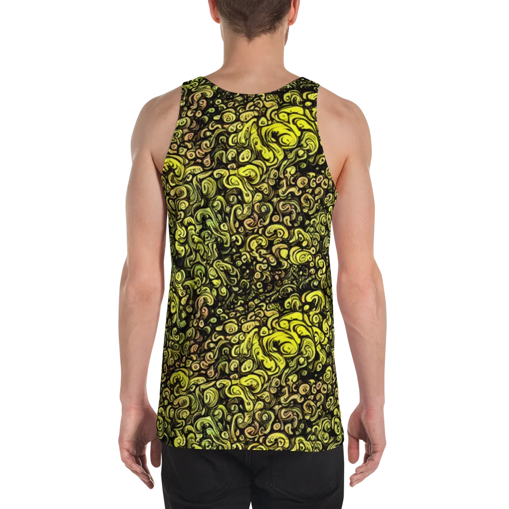 Voltage Arabesque on Men's Tank Top — Back