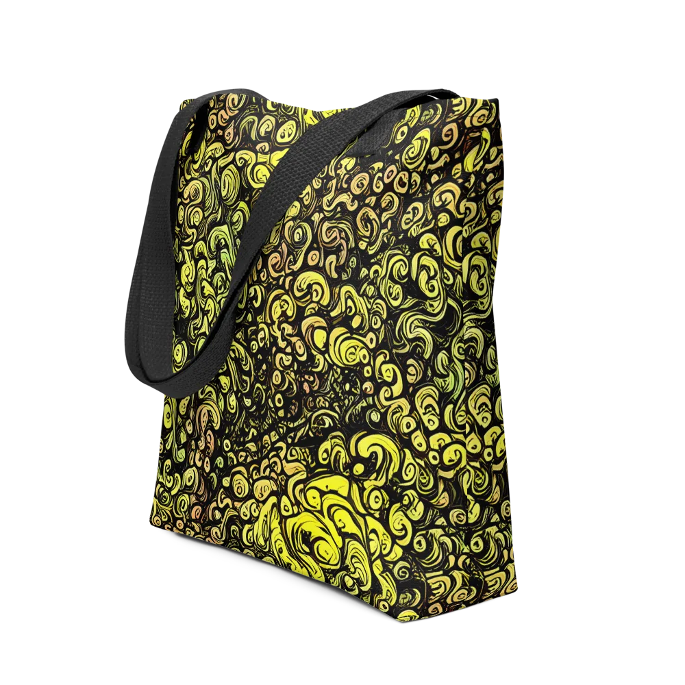 Voltage Arabesque on Tote Bag — Front