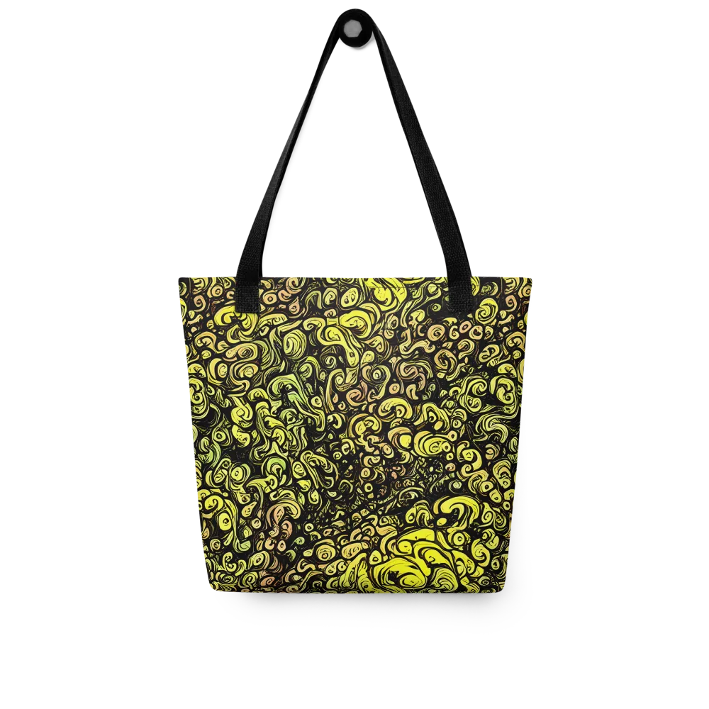 Voltage Arabesque on Tote Bag — Front
