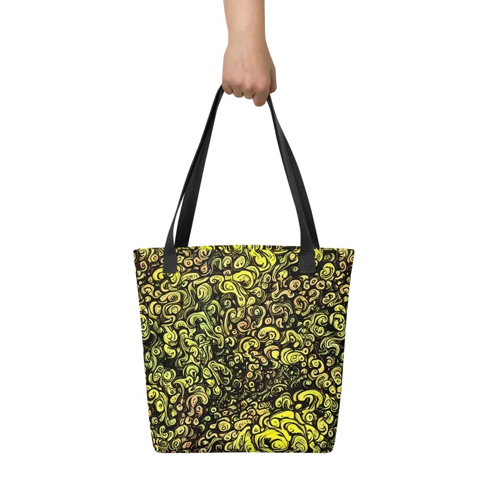 Voltage Arabesque on Tote Bag — Front
