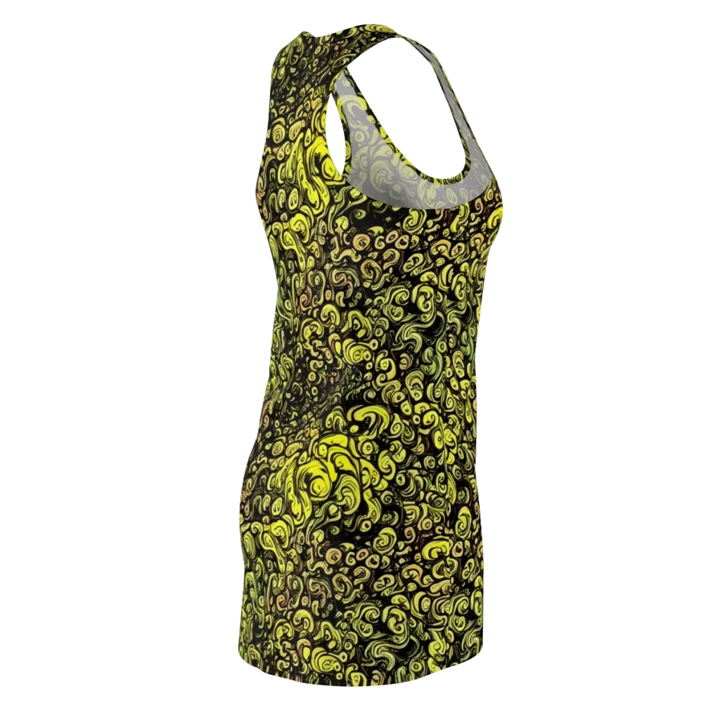 Voltage Arabesque on Racerback Dress — Back Side