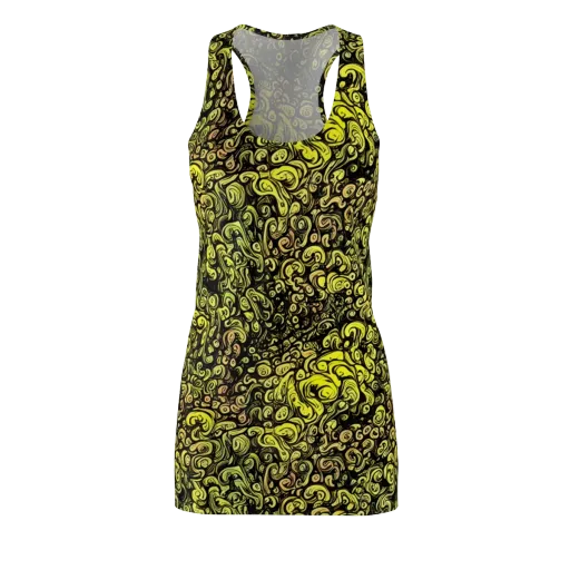 Voltage Arabesque on a Racerback Dress