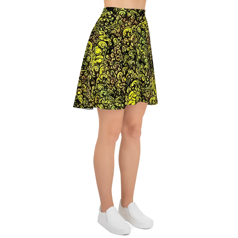 Voltage Arabesque on Skater Skirt — Right