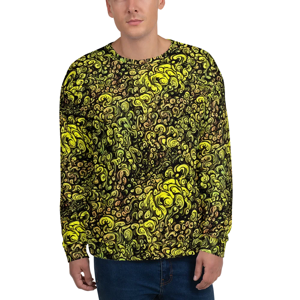 Voltage Arabesque on Sweatshirt — Front